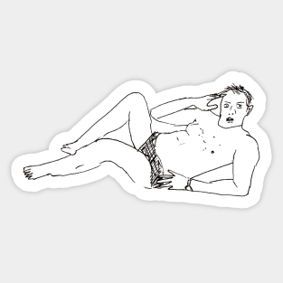 greg davies – an icon Sticker